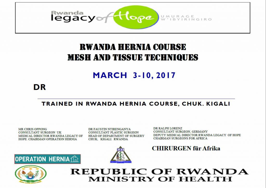 certificate 2017