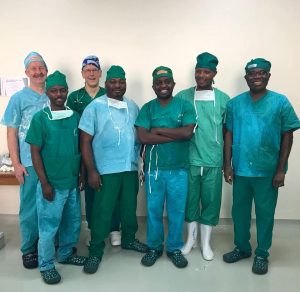 Trained doctors in health programme